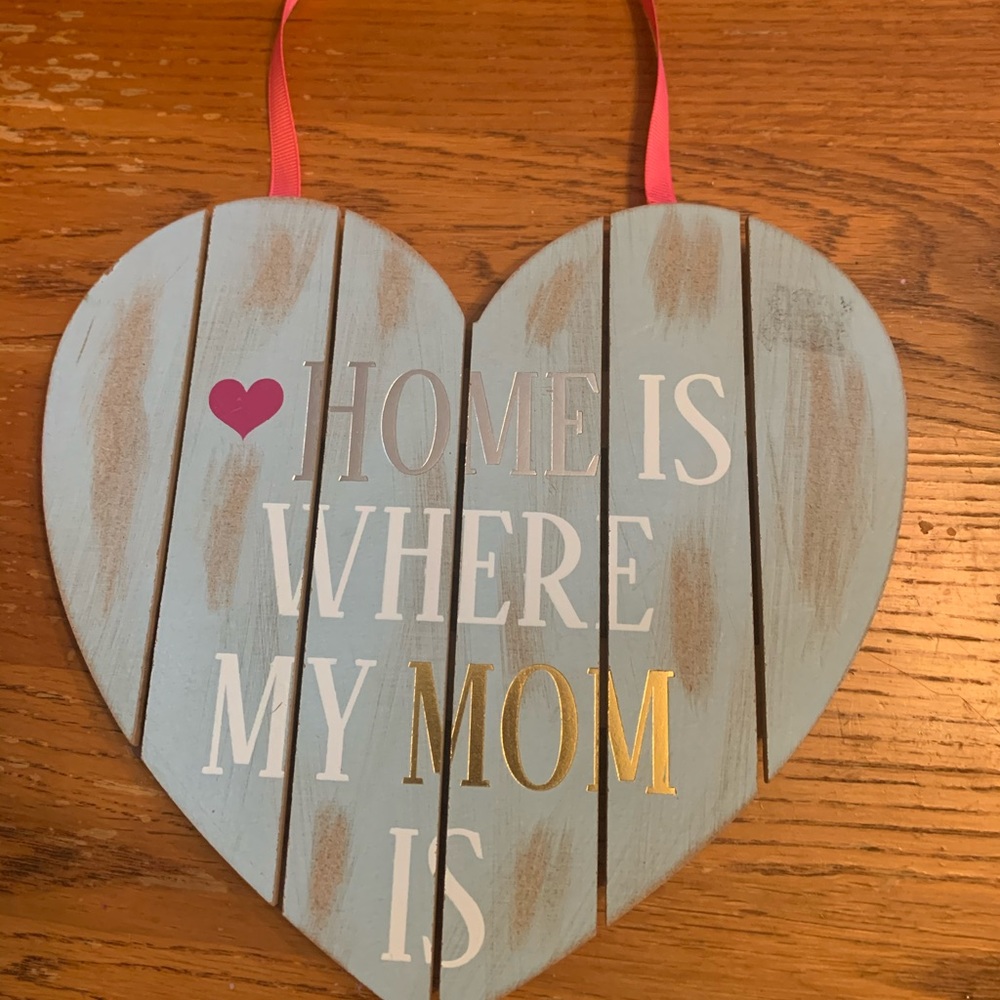Wooden sign